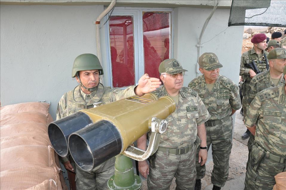 GENELKURMAY BASKANI ORGENERAL OZEL, SURUC'TA 