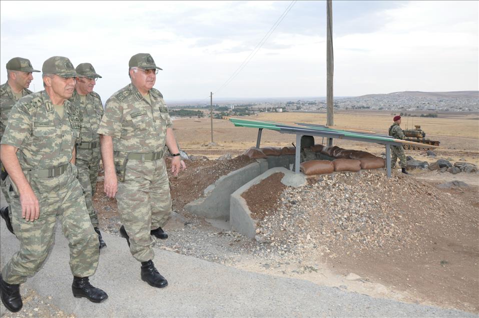 GENELKURMAY BASKANI ORGENERAL OZEL, SURUC'TA 