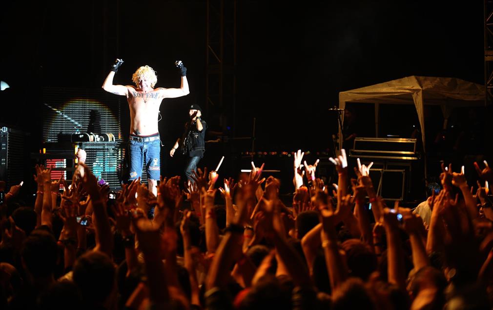 EFSANE GRUP SCORPIONS IZMIR'DE KONSER VERDI