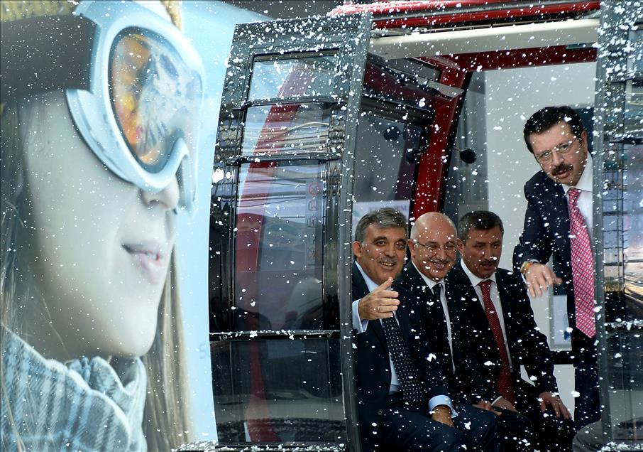 Cumhurbaşkanı Gül, 'Kadim Kent Kayseri Günleri'nde Anadolu Ajansı