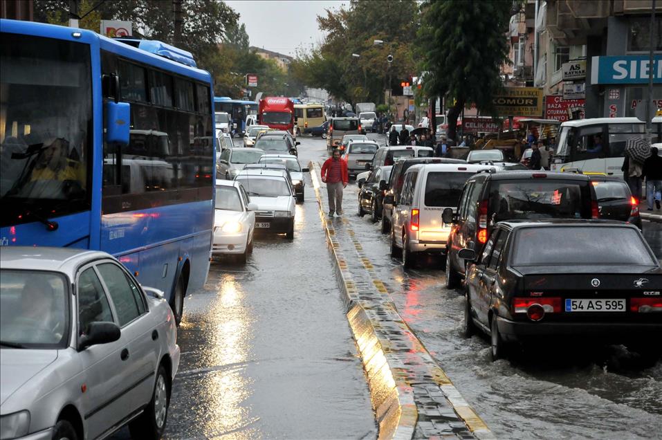 TEKIRDAG'DA SAGANAK