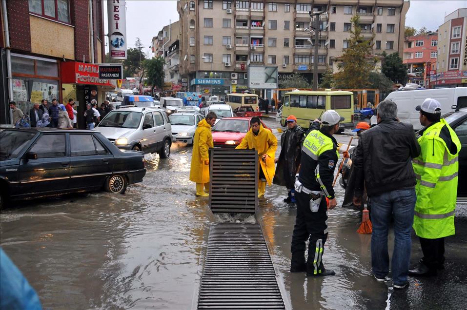 TEKIRDAG'DA SAGANAK