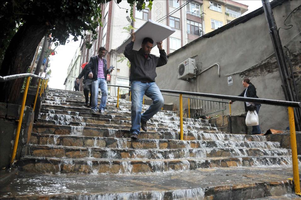 TEKIRDAG'DA SAGANAK