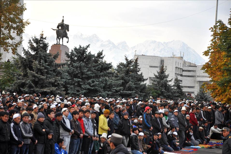 KIRGIZISTAN'DA KURBAN BAYRAMI