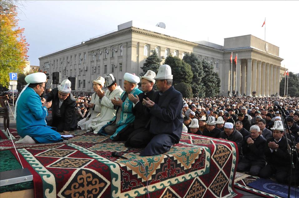 KIRGIZISTAN'DA KURBAN BAYRAMI