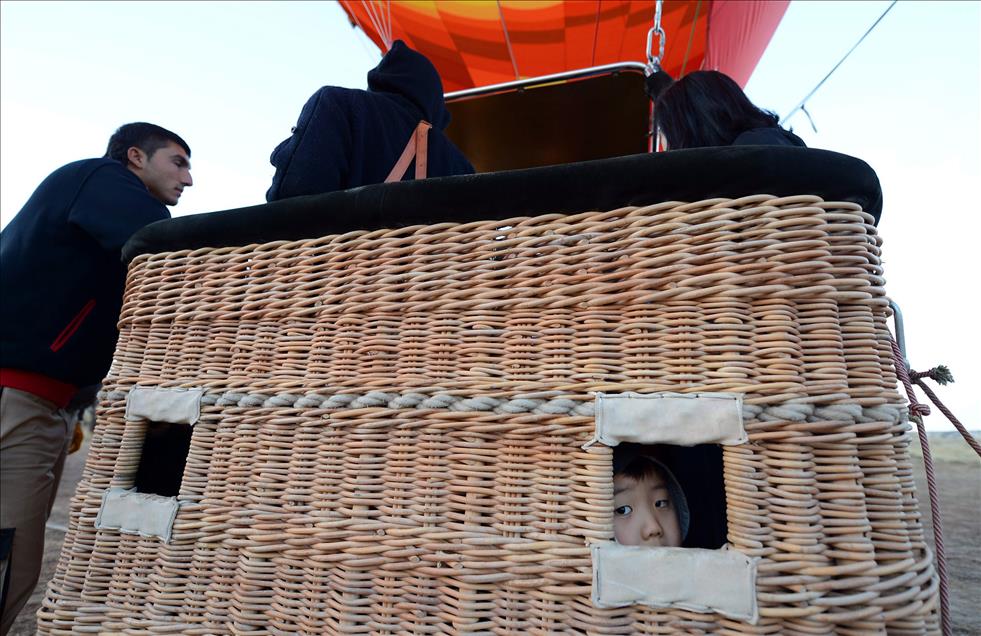 KAPADOKYA'DA BALON TURU