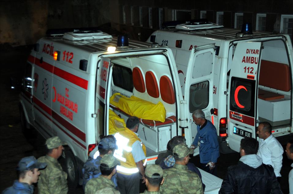 SIIRT'TE ASKERI HELIKOPTERIN DUSMESI