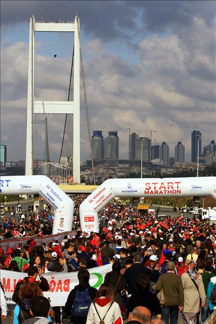 34. VODAFONE ISTANBUL AVRASYA MARATONU