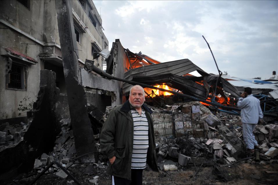 ISRAIL'IN GAZZE'YE HAVA SALDIRISI