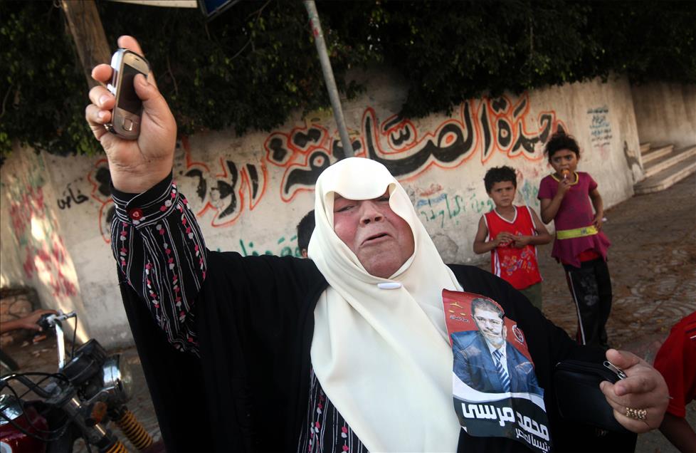 MISIR'DA CUMHURBASKANLIGI SECIMLERININ GALIBI MUHAMMED MURSI