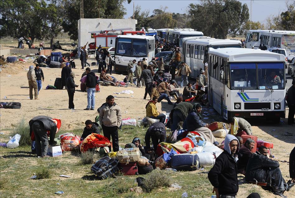 LIBYA'DAN KACISLAR DEVAM EDIYOR