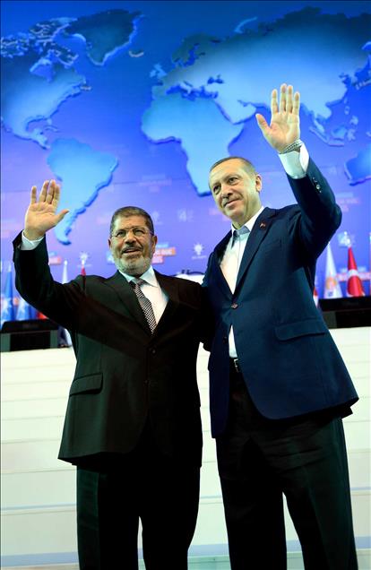 MISIR CUMHURBASKANI MUHAMMED MURSI - BASBAKAN ERDOGAN