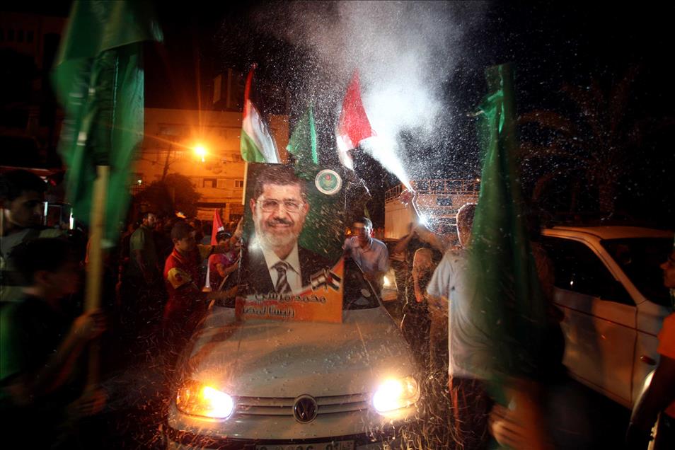 MISIR'DA CUMHURBASKANLIGI SECIMLERININ GALIBI MURSI