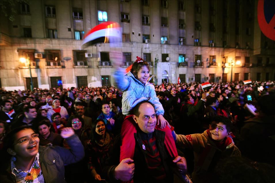 TAHRIR MEYDANI'NDA YILBASI