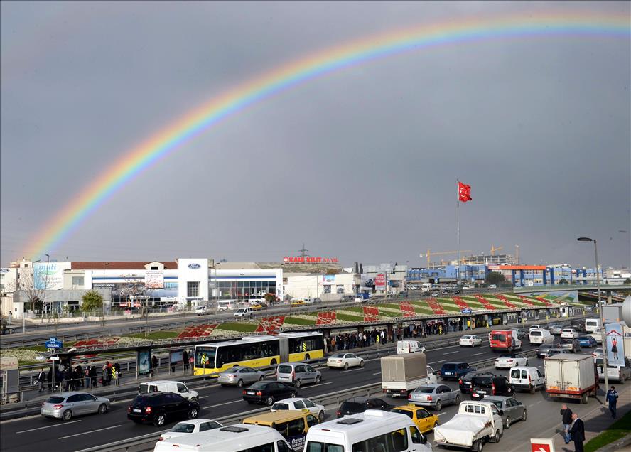 ISTANBUL'DA GOKKUSAGI