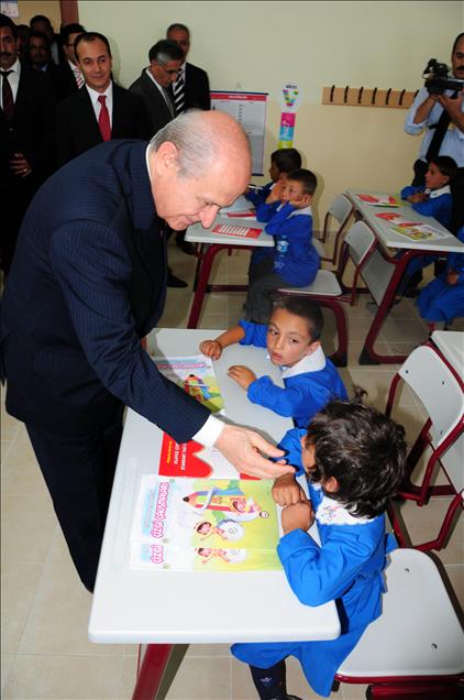 MHP GENEL BASKANI BAHCELI, AKSARAY'DA