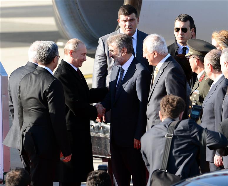 RUSYA FEDERASYONU DEVLET BASKANI PUTIN, TURKIYE'DE