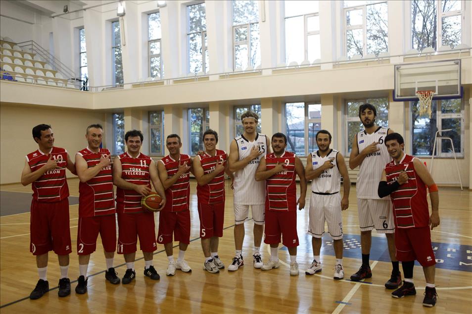 ISITME ENGELLI SPORCULARDAN GOSTERI MACI