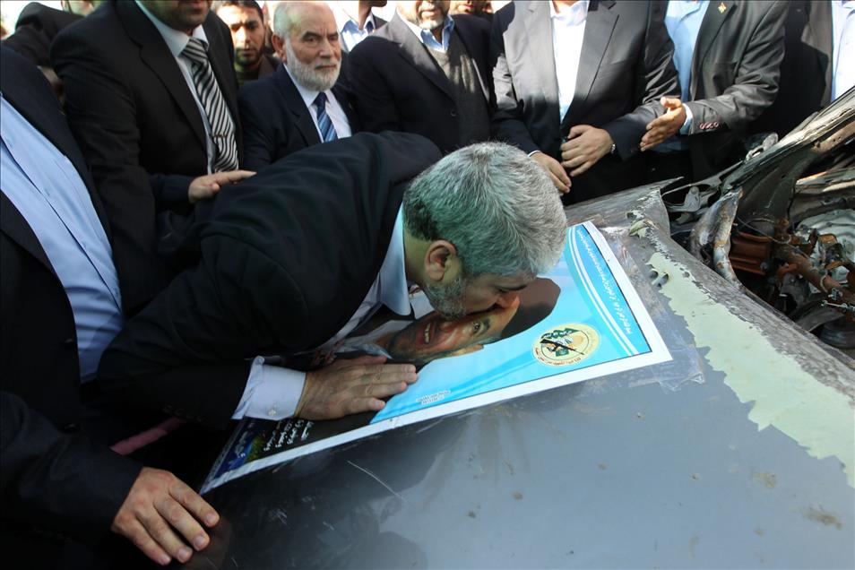 HAMAS'IN SIYASI BURO SEFI MESAL, 45 YIL SONRA GAZZE'DE