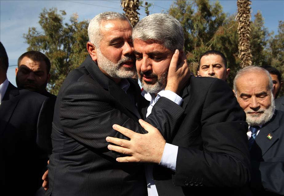HAMAS'IN SIYASI BURO SEFI MESAL, 45 YIL SONRA GAZZE'DE