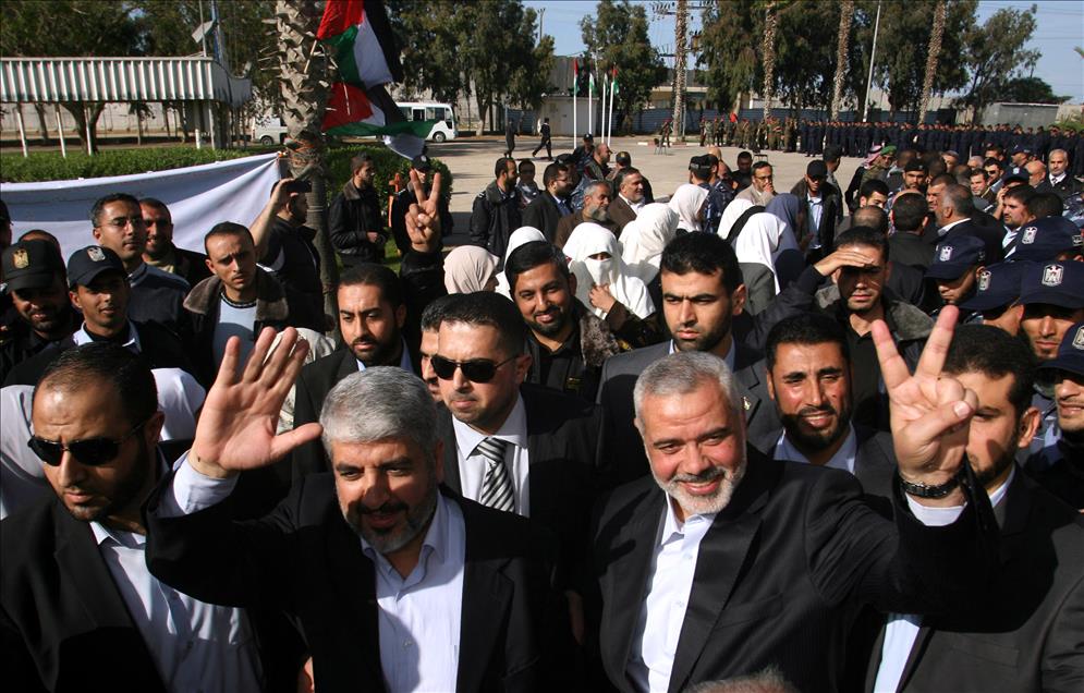 HAMAS'IN SIYASI BURO SEFI MESAL, 45 YIL SONRA GAZZE'DE