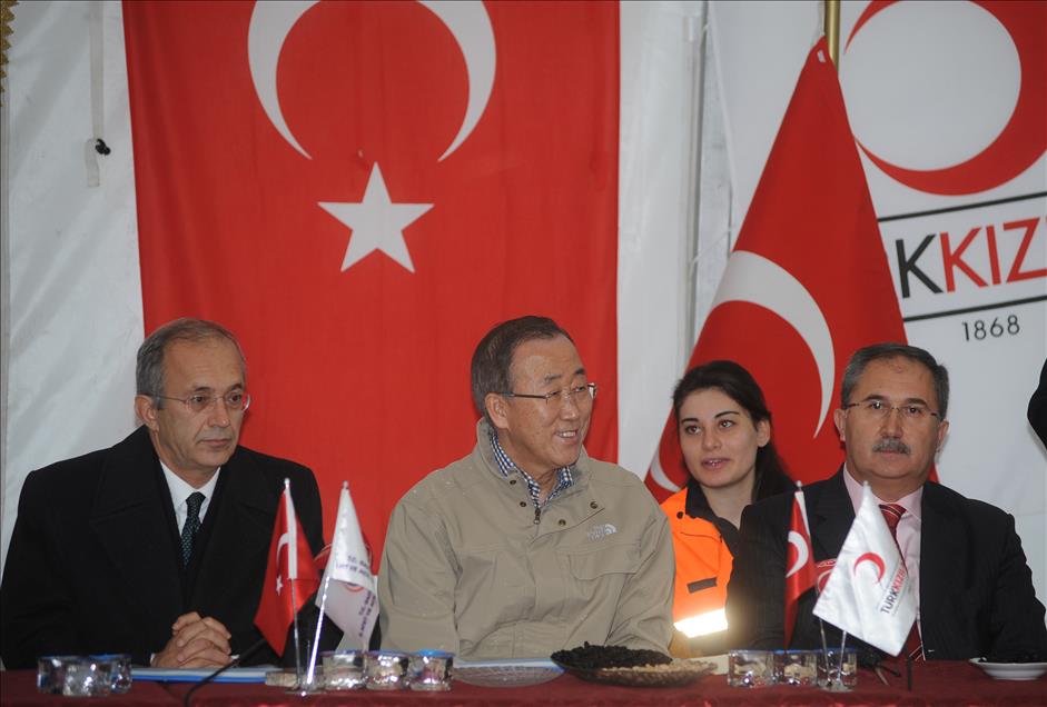 BM GENEL SEKRETERI BAN KI-MUN TURKIYE'DE