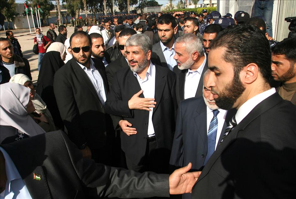 HAMAS'IN SIYASI BURO SEFI MESAL, 45 YIL SONRA GAZZE'DE