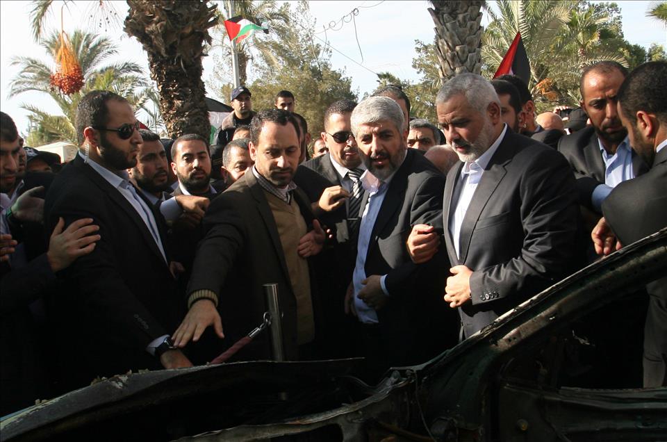 HAMAS'IN SIYASI BURO SEFI MESAL, 45 YIL SONRA GAZZE'DE