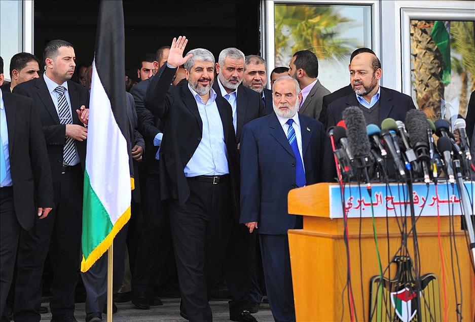 HAMAS'IN SIYASI BURO SEFI MESAL, 45 YIL SONRA GAZZE'DE