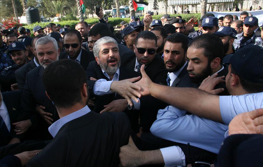 HAMAS'IN SIYASI BURO SEFI MESAL, 45 YIL SONRA GAZZE'DE