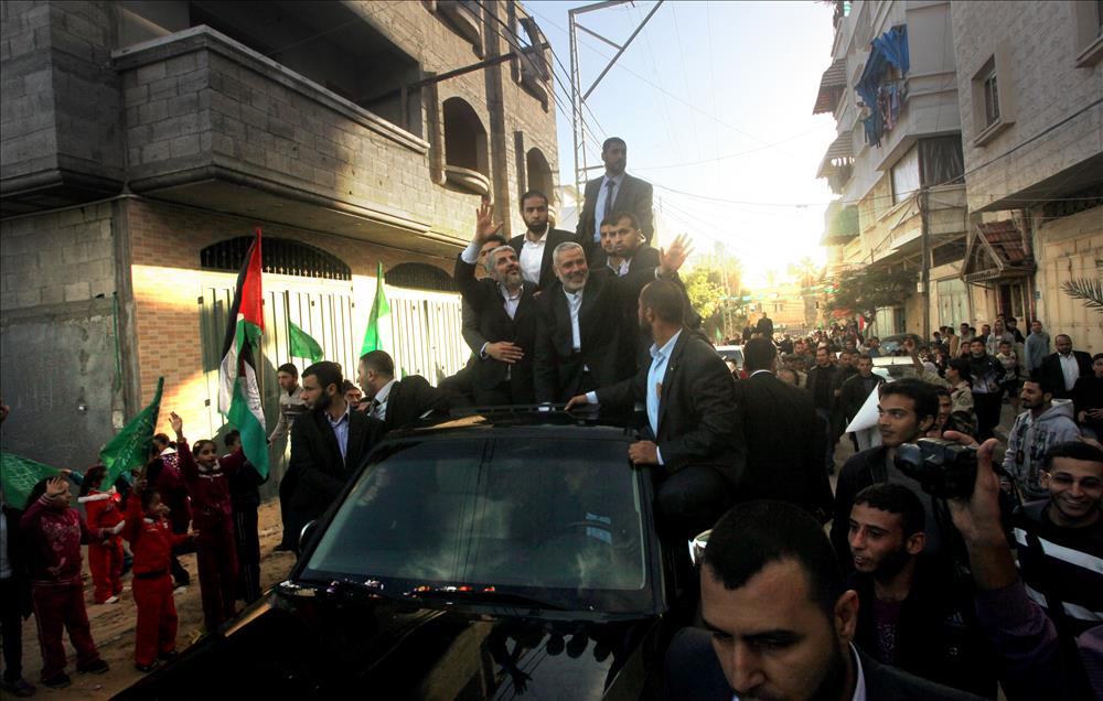 HAMAS'IN SIYASI BURO SEFI MESAL, 45 YIL SONRA GAZZE'DE