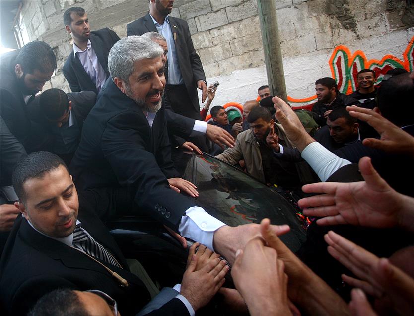 HAMAS'IN SIYASI BURO SEFI MESAL, 45 YIL SONRA GAZZE'DE