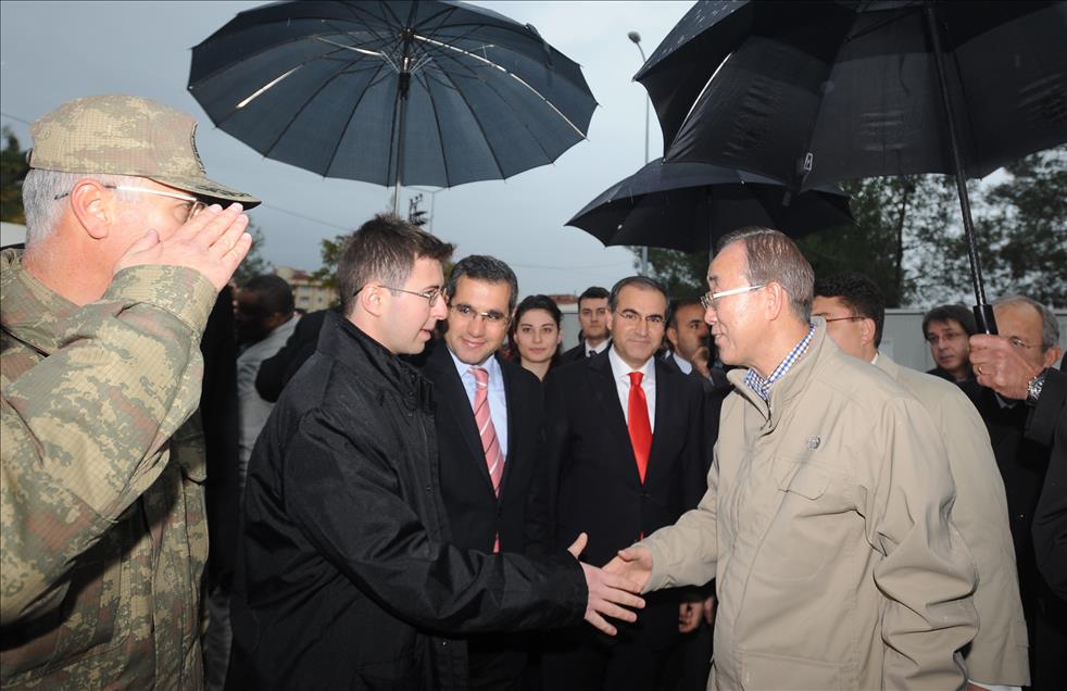 BM GENEL SEKRETERI BAN KI-MUN TURKIYE'DE