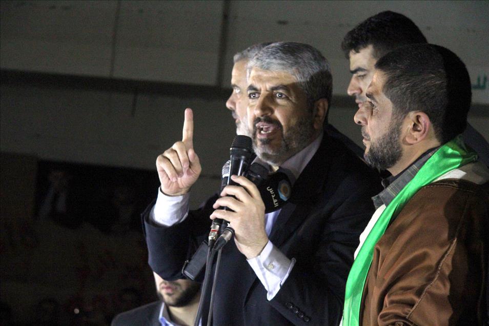 HAMAS'IN SIYASI BURO SEFI MESAL, 45 YIL SONRA GAZZE'DE