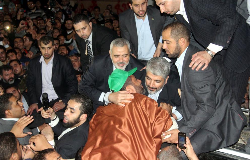 HAMAS'IN SIYASI BURO SEFI MESAL, 45 YIL SONRA GAZZE'DE