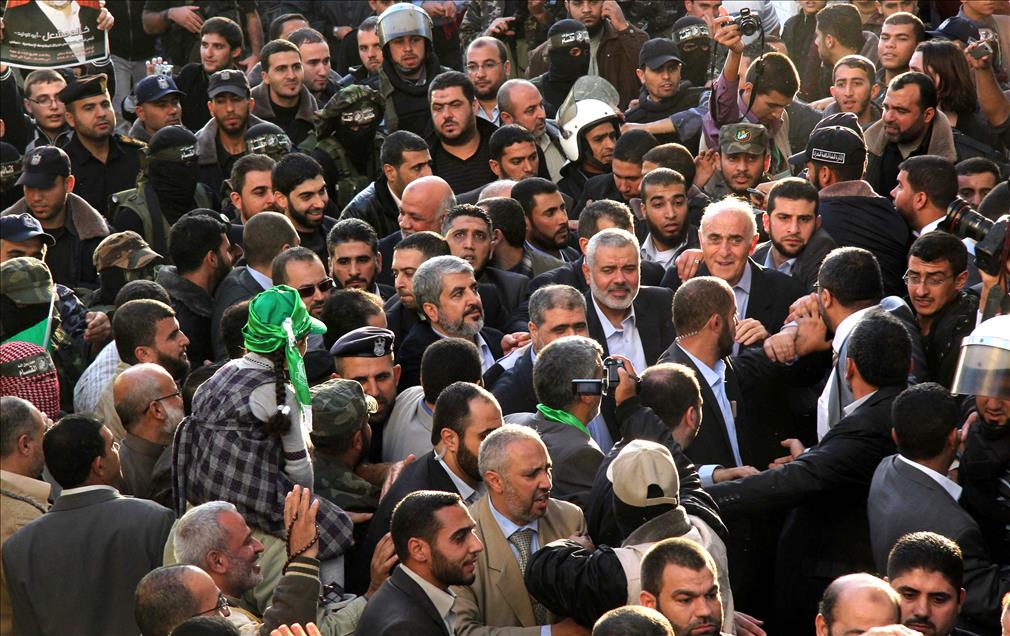 HAMAS'IN SIYASI BURO SEFI MESAL, 45 YIL SONRA GAZZE'DE