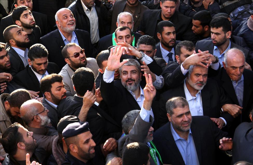 HAMAS'IN SIYASI BURO SEFI MESAL, 45 YIL SONRA GAZZE'DE