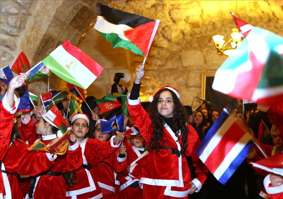 BEYTULLAHIM' DE NOEL KUTLAMALARI