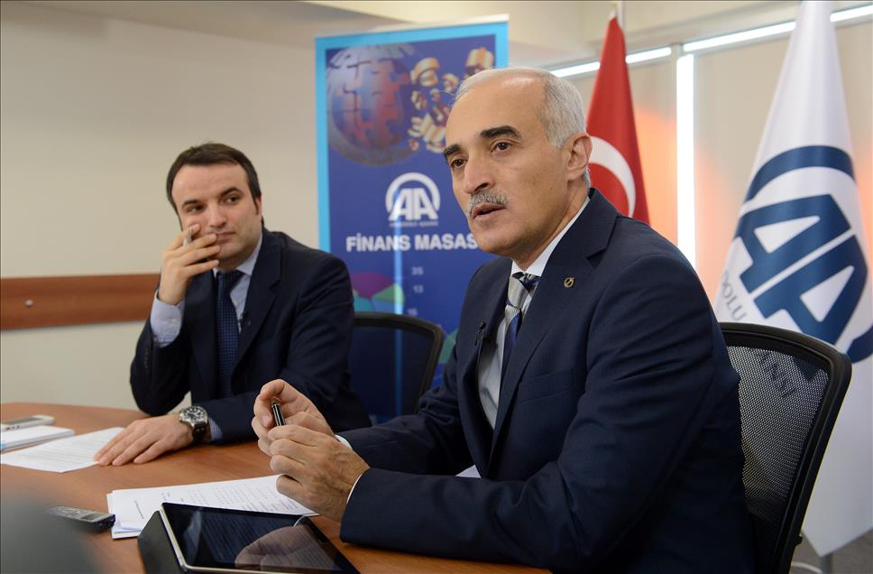 MUSIAD GENEL BASKANI OLPAK, AA FINANS MASASI'NDA