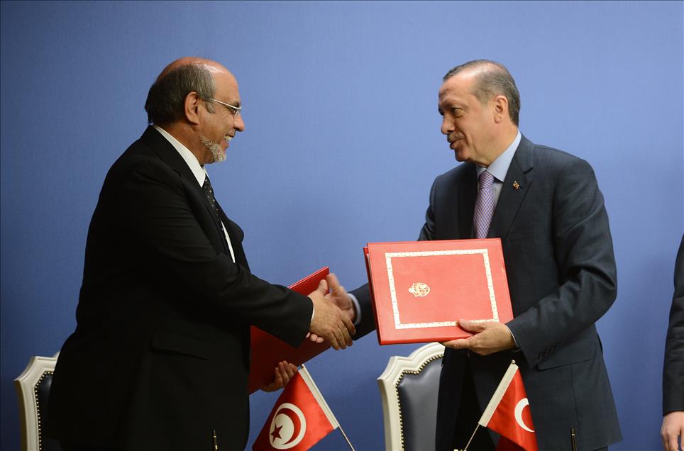 BASBAKAN RECEP TAYYIP ERDOGAN - TUNUS BASBAKANI HAMADI EL-CIBALI