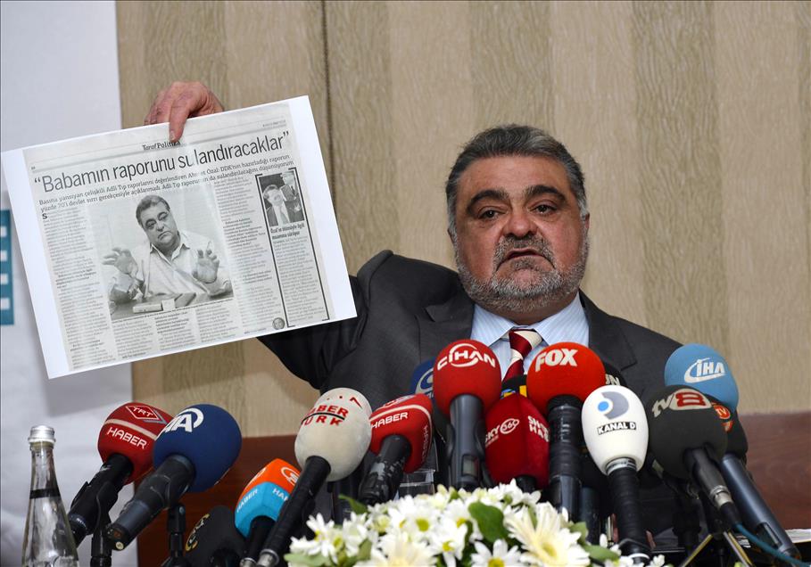 MERHUM CUMHURBASKANI TURGUT OZAL'IN OGLU AHMET OZAL