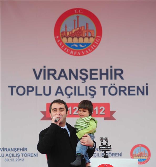 VIRANSEHIR'DE TOPLU ACILIS TORENI