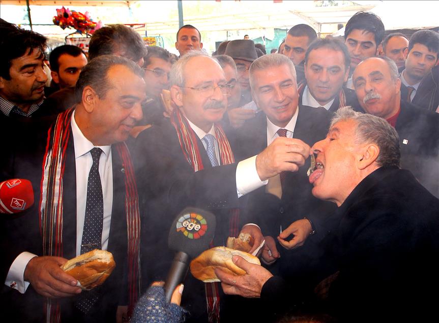 CHP GENEL BASKANI KEMAL KILICDAROGLU, IZMIR'DE