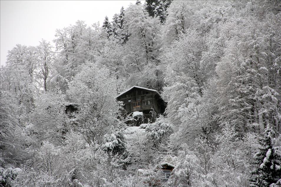AYDER'DE KAR MANZARALARI