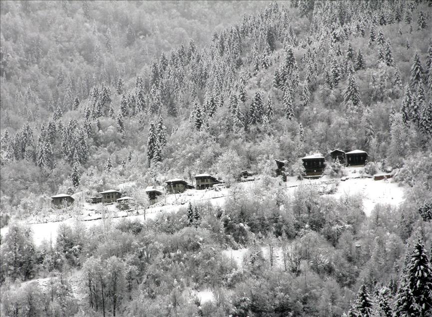 AYDER'DE KAR MANZARALARI