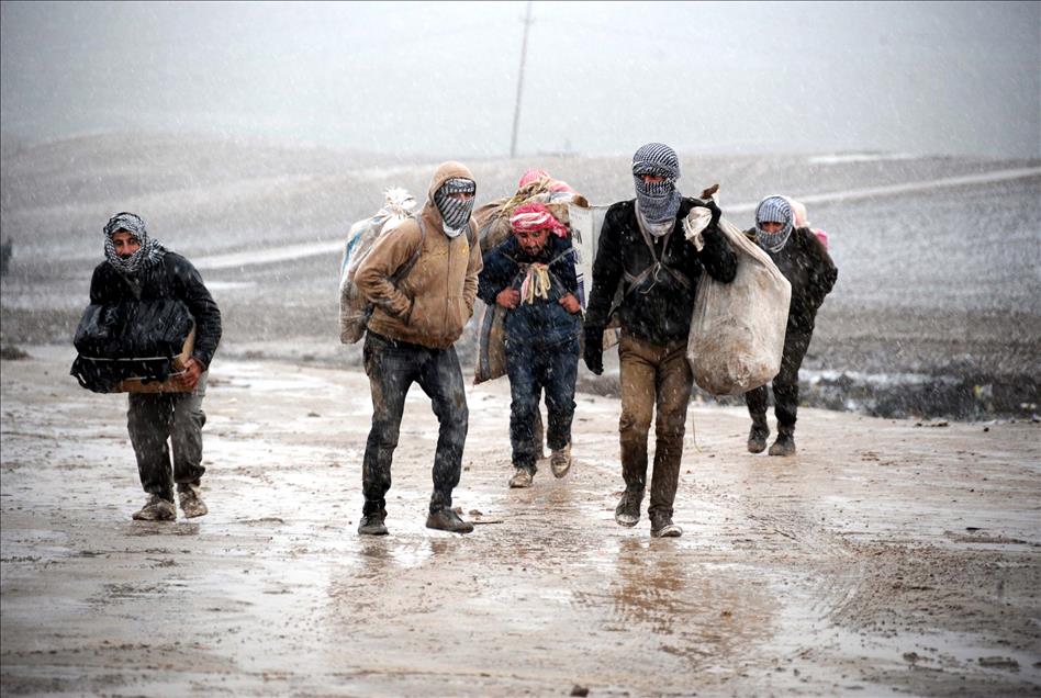 IRAK-SURIYE SINIRINDA YASANAN INSANLIK DRAMI