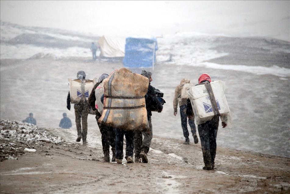 IRAK-SURIYE SINIRINDA YASANAN INSANLIK DRAMI
