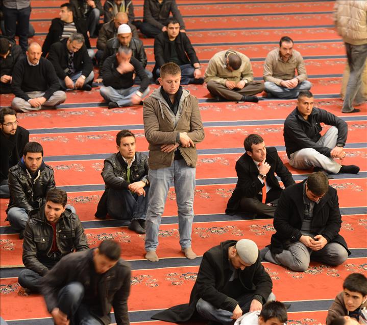 KOCATEPE CAMII'NDE MEVLIT KANDILI COSKUSU