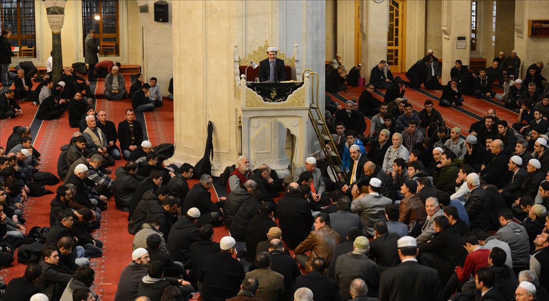 KOCATEPE CAMII'NDE MEVLIT KANDILI COSKUSU