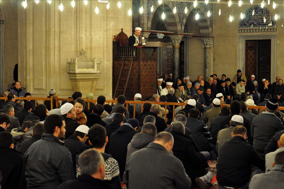 EDIRNE'DE MEVLIT KANDILI COSKUSU